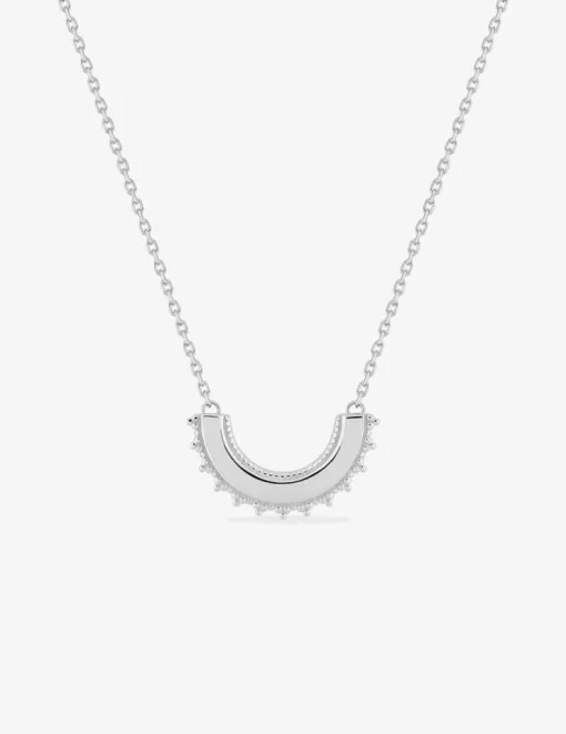 Collier argent 925 ‰ rhodié motif fantaisie SO OR