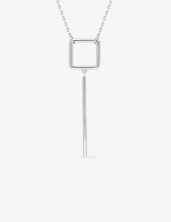 Collier argent 925 ‰ rhodié pendentif fantaisie SO OR