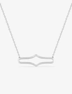 Collier argent 925‰ ovale fantaisie sans bélière SO OR