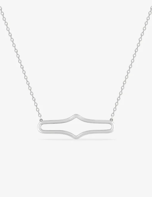 Collier argent 925‰ ovale fantaisie sans bélière SO OR