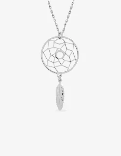 Collier attrape-rêve argent 925‰ rhodié SO OR