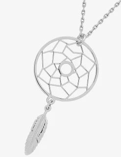Collier attrape-rêve argent 925‰ rhodié SO OR
