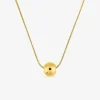 Collier avec des perles en acier doré SO OR