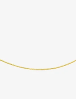 Collier cable avvolto or jaune 750 ‰ SO OR