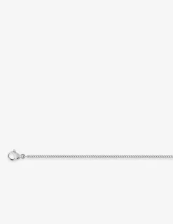 Collier chaine acier gris maille gourmette SO OR