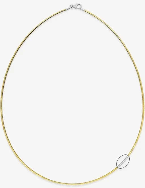Collier chaîne Avvolto réversible or 750‰ 1,5 mm SO OR