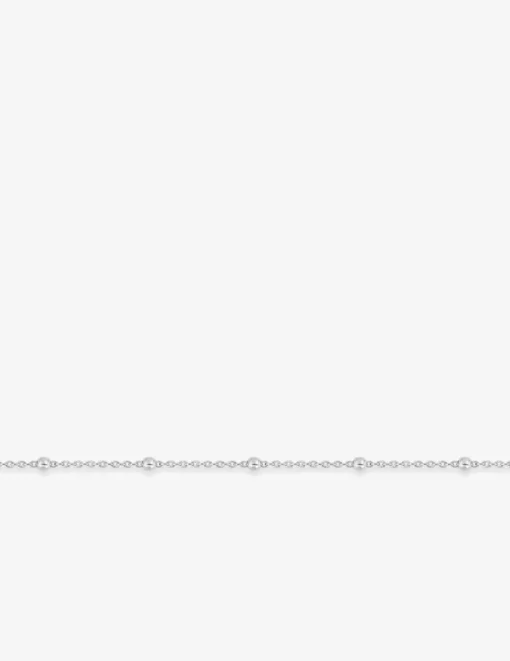 Collier chaîne boules 1,5 mm argent 925‰ rhodié SO OR
