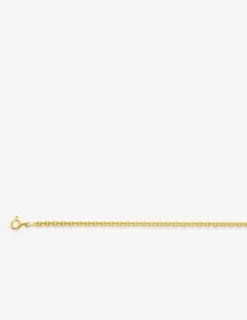Collier chaîne forçat rond 2,75 mm plaqué or SO OR