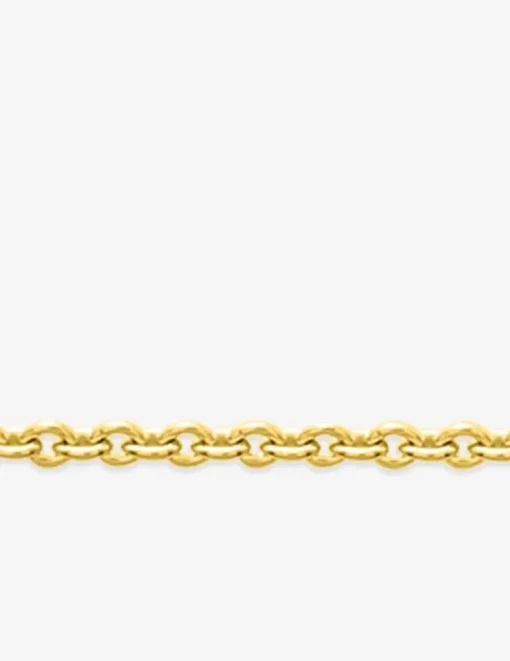 Collier chaîne forçat rond 2,75 mm plaqué or SO OR