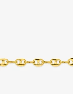 Collier chaîne grain de café plaqué or SO OR