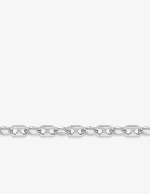 Collier chaîne grain de café 2,5 mm argent 925‰ rhodié SO OR