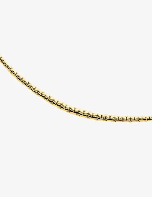 Collier chaîne haricot SO OR