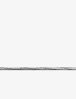 Collier chaîne serpentine 1,5 mm argent 925‰ rhodié SO OR