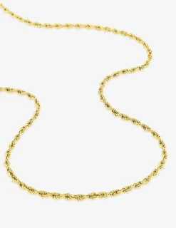 Collier chaîne singapour en acier doré SO OR
