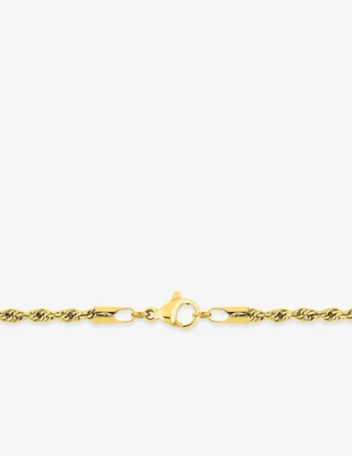 Collier chaîne singapour en acier doré SO OR