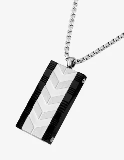 Collier chevrons acier SO OR