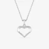 Collier cœur acier SO OR