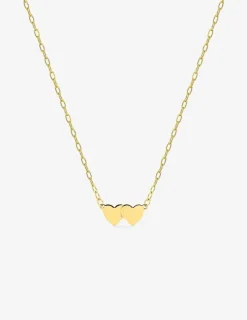 Collier cœur en or jaune 375‰ SO OR