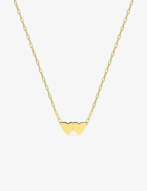 Collier cœur en or jaune 375‰ SO OR