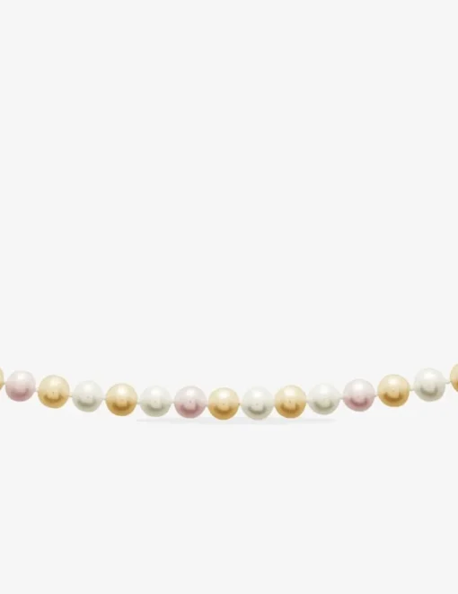 Collier de perles de culture d'eau douce teintées SO OR