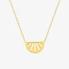 Collier demi-rond plaqué or SO OR