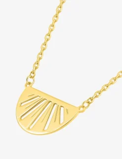 Collier demi-rond plaqué or SO OR