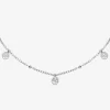 Collier en acier, breloques arbre de vie SO OR