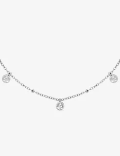 Collier en acier, breloques arbre de vie SO OR