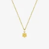Collier en acier doré, pendentif fantaisie SO OR