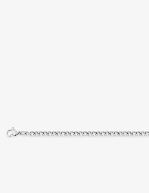 Collier en acier maille gourmette SO OR
