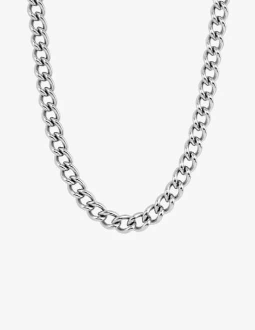 Collier en acier maille gourmette SO OR