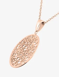 Collier en acier rose SO OR