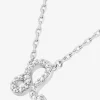 Collier en argent 925‰ oxyde blanc zodiaque lion SO OR