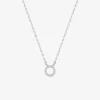 Collier en argent 925‰ oxyde blanc zodiaque taureau SO OR