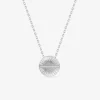 Collier en argent 925‰ rhodié, et oxyde de zirconium SO OR