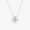 Collier en argent 925‰ rhodié et oxyde de zirconium SO OR