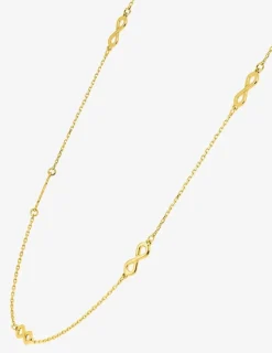 Collier en or jaune 750 ‰ avec motifs infinis SO OR