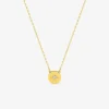 Collier en or jaune 375‰ et oxyde de zirconium SO OR