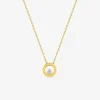 Collier en or jaune et diamant pastillé SO OR