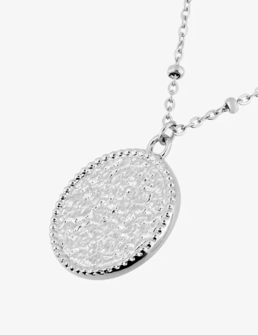 Collier et pendentif en acier SO OR