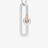 Collier fantaisie bicolore argent 925 ‰ SO OR