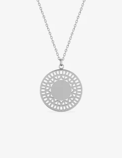 Collier fantaisie en acier 45 cm SO OR