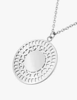 Collier fantaisie en acier 45 cm SO OR
