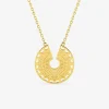 Collier fantaisie en acier doré 45 cm SO OR
