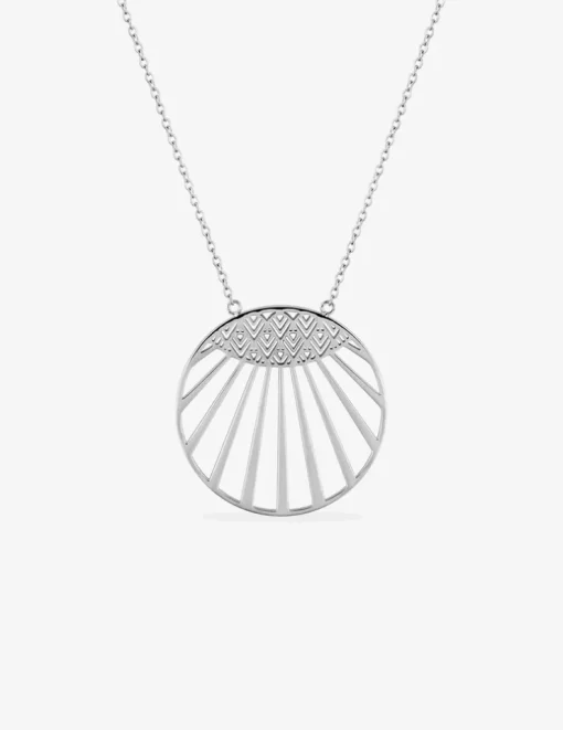 Collier fantaisie en acier SO OR