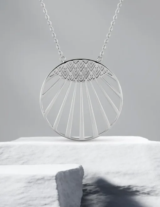 Collier fantaisie en acier SO OR