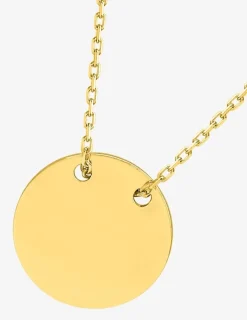 Collier fantaisie pastille or jaune 750 ‰ SO OR