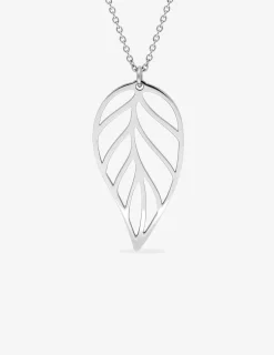 Collier feuille acier SO OR