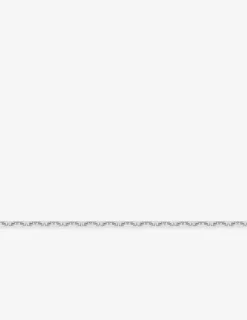 Collier fin en argent 925 ‰ rhodié maille marine SO OR