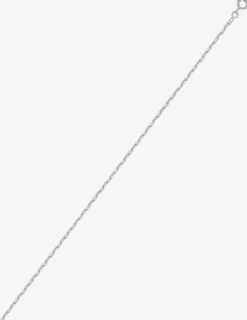 Collier fin en argent 925 ‰ rhodié maille marine SO OR